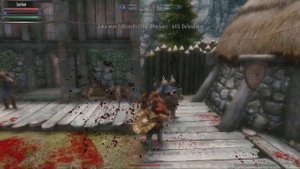 SKYRIM OPEN CIVIL WAR - THE BATTLE FOR FALKREATH