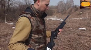 Отстрел пули Lee на 50 метров с ружья МР155 0,25 progress. Пуля Ли.