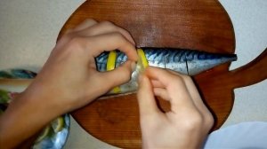 Скумбрия в духовке. Быстрый и простой рецепт.