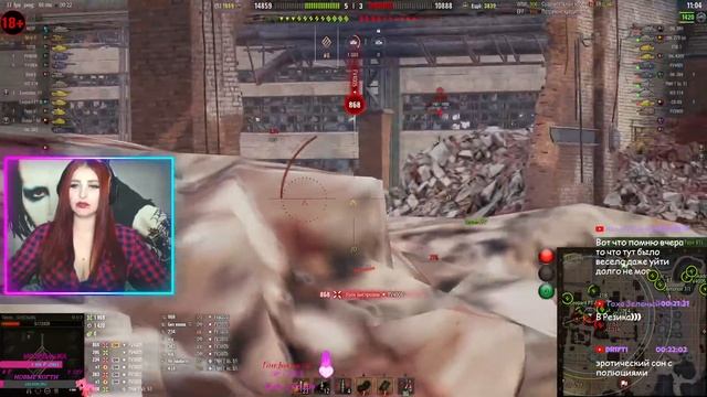 ??ДЕВУШКА ПРОТИВ ЭТИЛОВЫХ БОЙЦОВ World Of Tanks. Заказываем музло, общаемся?? смотреть онлайн