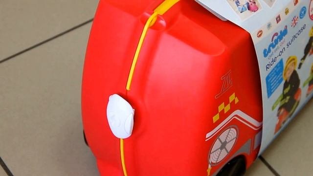 Обзор Trunki. Детский дорожный чемоданчик Trunki. Арт. Frank FireTruck