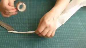 Корзинка плетеная из лоскутков