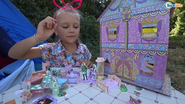 ЯРОСЛАВА НА РЫБАЛКЕ! Пикник на Природе с Палаткой Видео для детей