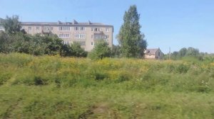 Подъезжаем к ст. Гусев. Калининградская область. Поезд № 147Ч - Москва -- Калининград