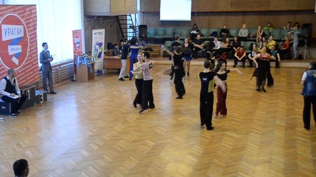 ХАСТЛ, УРАГАН 2017, Рейтинговый турнир, ДнД Beginner 18 финала, заход 2, танец 1 смотреть онлайн