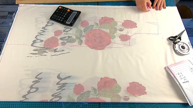 Чертеж основы платья. Построение сразу на ткани. Весенне летний Марафон.mp4 смотреть онлайн