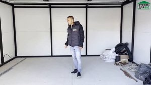 ОБЗОР И ОТЗЫВ О ГАРАЖЕ С НАВЕСОМ | ГАРАЖ В ВЫБОРГЕ | ГАРАЖ 5х5м С НАВЕСОМ 5х3м | СТРОИМ ДЛЯ ВАС
