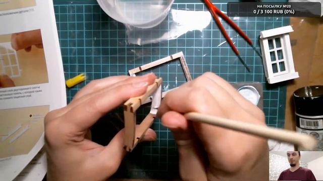 Муми-дом, сборка потолков с балками и склейка полов №2 смотреть онлайн