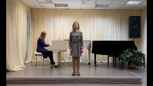 Сидорова Лилия.
Муз. И. Белкова, сл. В.Семернина «Моя родная мама»