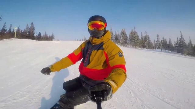 Шерегеш 2019 - SNOWBOARDING GoPro смотреть онлайн