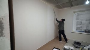 Красим валиком ровно и без полос!