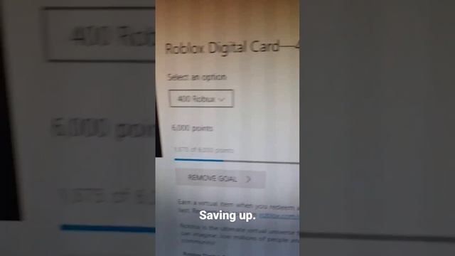 saving up #roblox #robux #microsoft #rewards #microsoftrewards