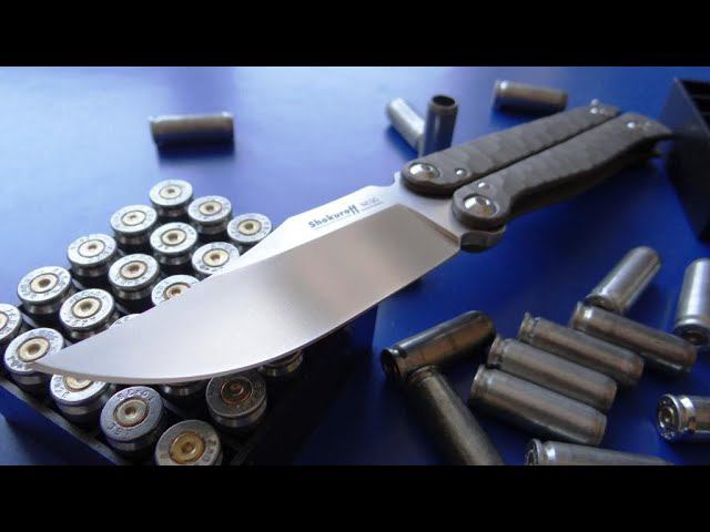 Лучший складной нож 2019 года на выставке "Клинок", Балисонг Shokuroff Knives M1901