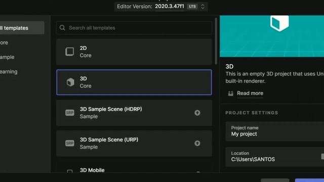 КАК УСТАНОВИТЬ UNITY И КАК СДЕЛАТЬ ЧТОБЫ ПЕРСОНАЖ  ДВИГАЛСЯ #unity #santos