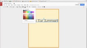 Using Google Drawing to Make a Poster/Flyer/Collage