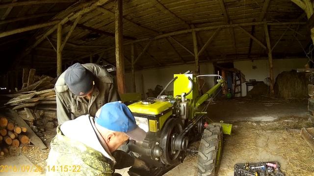 Дизельный мотоблок Кентавр ремень привода. смотреть онлайн