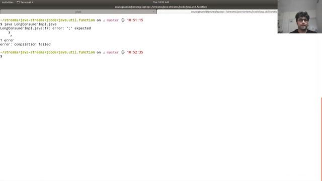 LongConsumer functional interface implementation using lambdas and method reference in modern java
