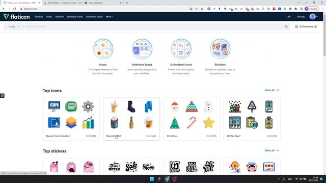 Как бесплатно скачать иконки в svg (векторном) формате с Flaticon смотреть онлайн
