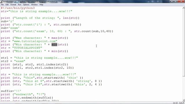 Python - Misc Functions смотреть онлайн