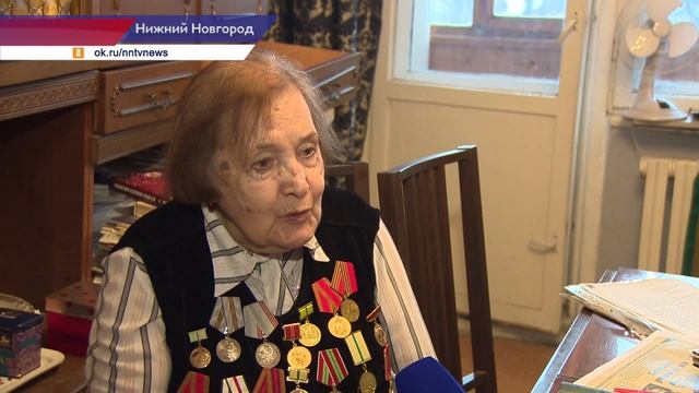 «Волонтеры Победы» поздравили нижегородских блокадников