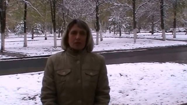 Жизнь моего города Выпал первый снег смотреть онлайн