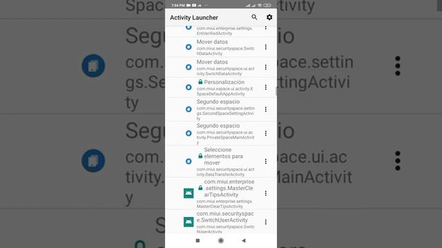 como eliminar segundo espacio en Activity launcher смотреть онлайн