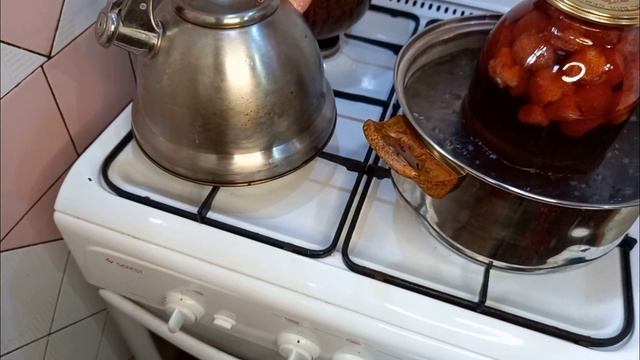 Компот и варенье из клубники сорта "Виктория"????