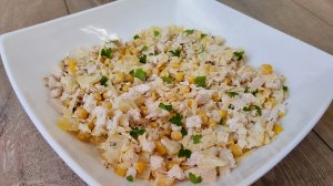 Мой самый любимый салат с ананасами на праздник, просто сказка, как вкусно. Готовлю его почти каждый