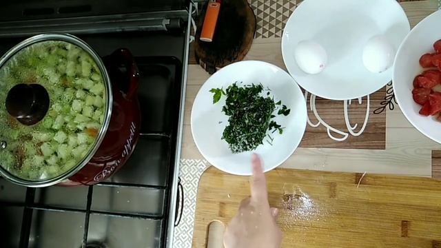 Овощной диетический суп