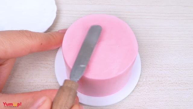 Fancy Miniature Summer Fruit Cake Decorating ??? Fresh Tiny Tropical Fruit Cake Idea