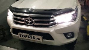 Удаление сажевого фильтра на Toyota Hilux, замена на пламегаситель Tofris в Тольятти