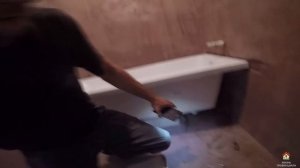 Установка акриловой ванны/ Акриловая ванна Cersanit Lorena