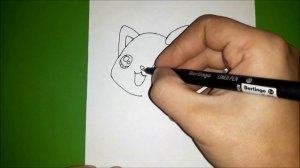 Как просто рисовать ЛИСУ? How to draw a Fox