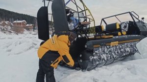 Новые баллоны аэролодки для торосов! В ЧЕМ СЕКРЕТ?
