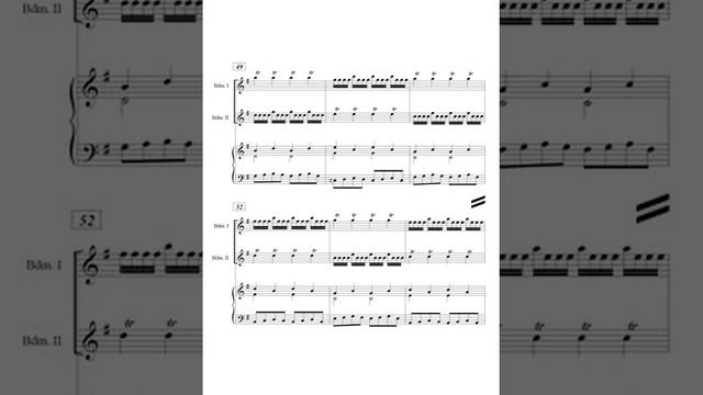 Vivaldi. Concierto para dos mandolinas en Sol M RV 532 I - Allegro. Partitura. Audición. смотреть онлайн