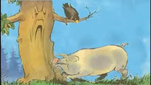 Басня "Свинья под Дубом"