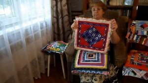 Пэчворк.Сшила сидушки из лоскутов, ланчматы. Заготовки для лоскутного одеяла.Осваиваю.
