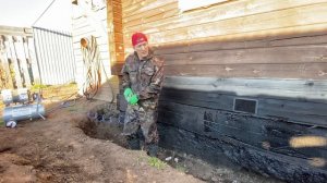 Гидроизоляция и утепление фундамента