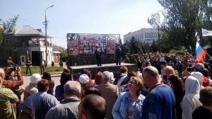 Бессмертный Полк - Херсон, Украина - 9 мая 2022 - День Победы