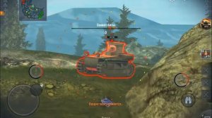 World of tanks blitz Renault Otsu (Орудие Autocannon Typ