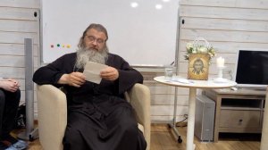 Беседа о. Сергия Баранова с прихожанами Одигитриевского прихода села Зоркальцево Томской области