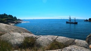 Chilling by the Baltic Sea, July 2021, Finland, Helsinki