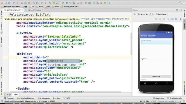 Java - Change text on Screen | Savings Calculator Project смотреть онлайн