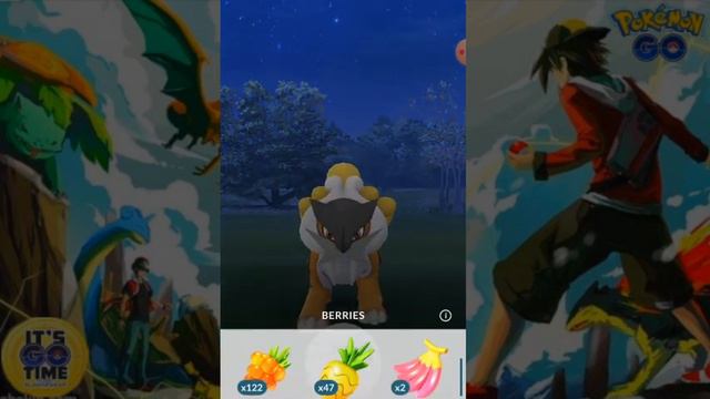 FINALLY!! MY FIRST EVER SHINY RAIKOU + NEW POKEDEX in POKÉMON GO смотреть онлайн