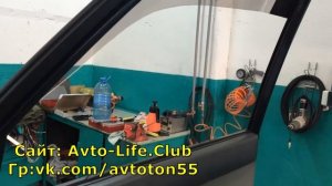 Toyota Land Cruiser 80 автоматическая тонировка (2 стекла) в Омске
