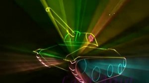 Лазерное шоу  День Победы