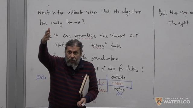 Machine Intelligence - Lecture 6 (Validation, Overfitting, Underfitting)