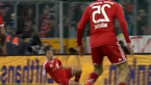 1-0 Bayern Münich - Hamburg FUNNY GOAL MANDZUKIC 14/12/13 HD Бавария-Гамбург Манджукич