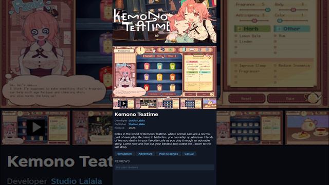 Kemono Teatime New or Trending Game