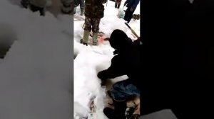 Зимняя ловля сома цмыком.